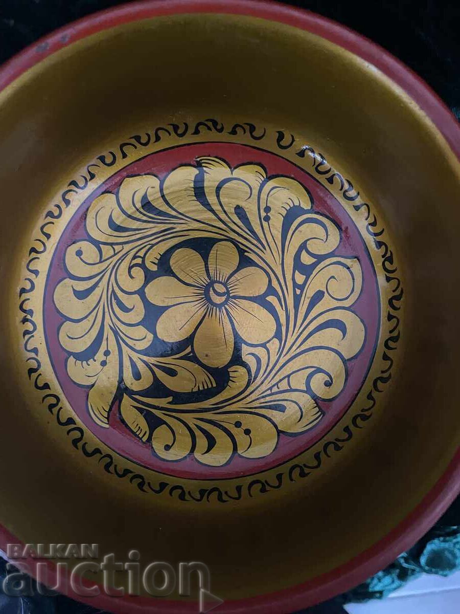 Licitație Khokhloma kupa - 16/8 sm