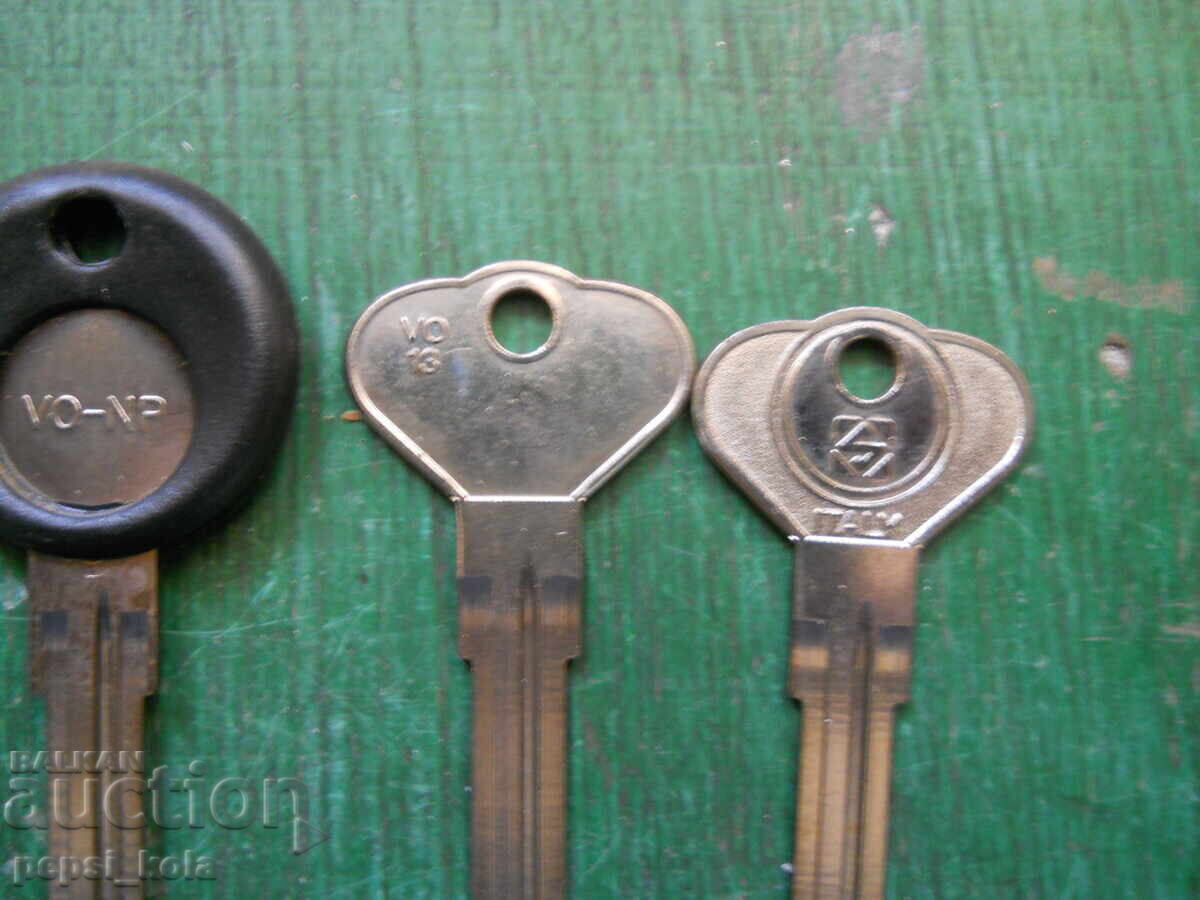 Παράδοση Ανταλλακτικά για κλειδιά αυτοκινήτων "Volkswagen" - 12 τμχ