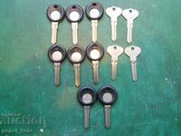 Заготовки за автоключове "Фолксваген" - 12 бр