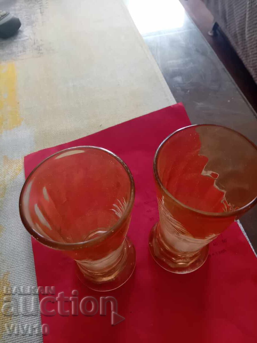 2 căni superbe din sticlă și email Franța cu preț € 70.00 | 136.91 BGN