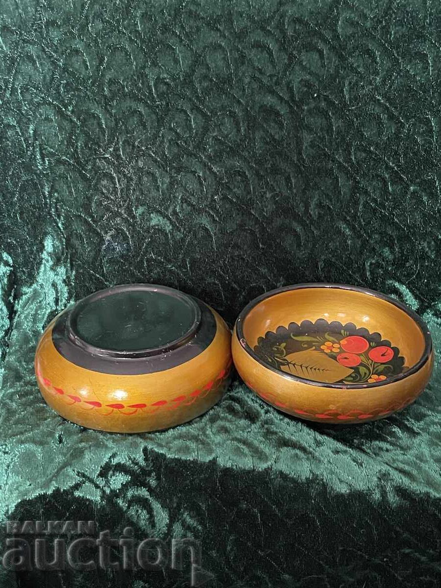 Cupe Khokhloma - 2 buc