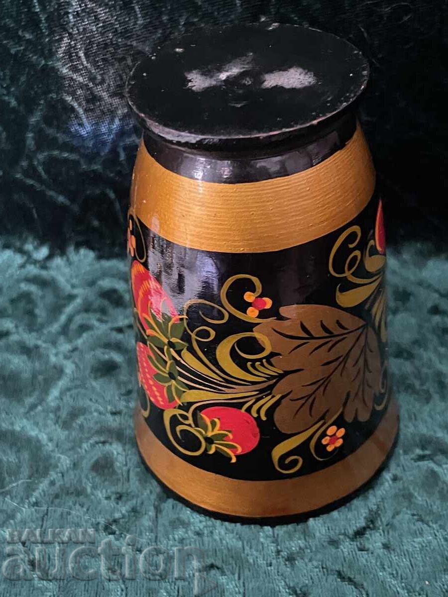 Аукцион Хохлома чаша-11/7 см