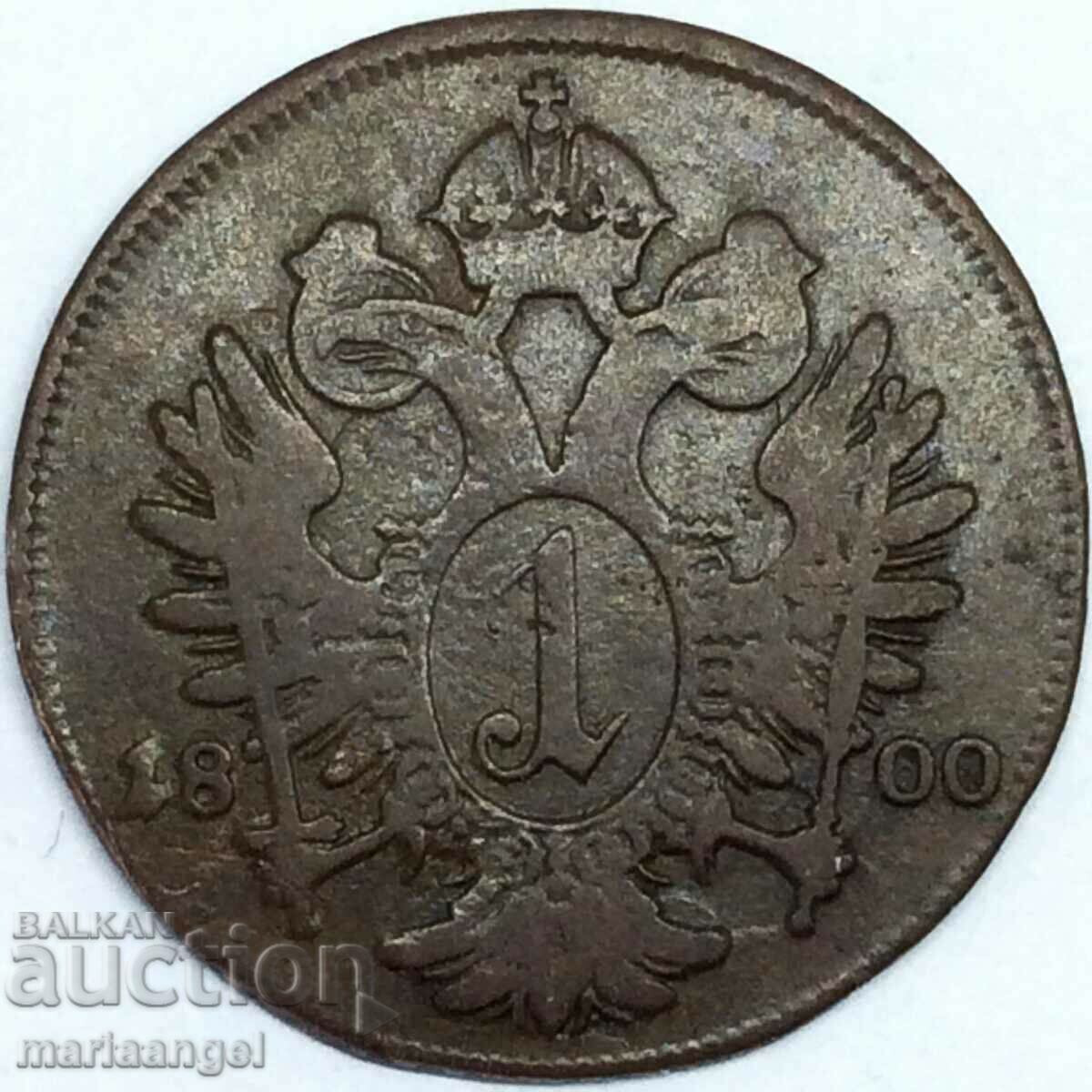 Austria 1 Kreutzer 1800 A-Vienna imp. Francis Austria 1 Kreutzer 1800 A-Vienna imp. Francis