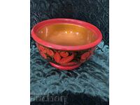 Хохлома купа-13/7 см