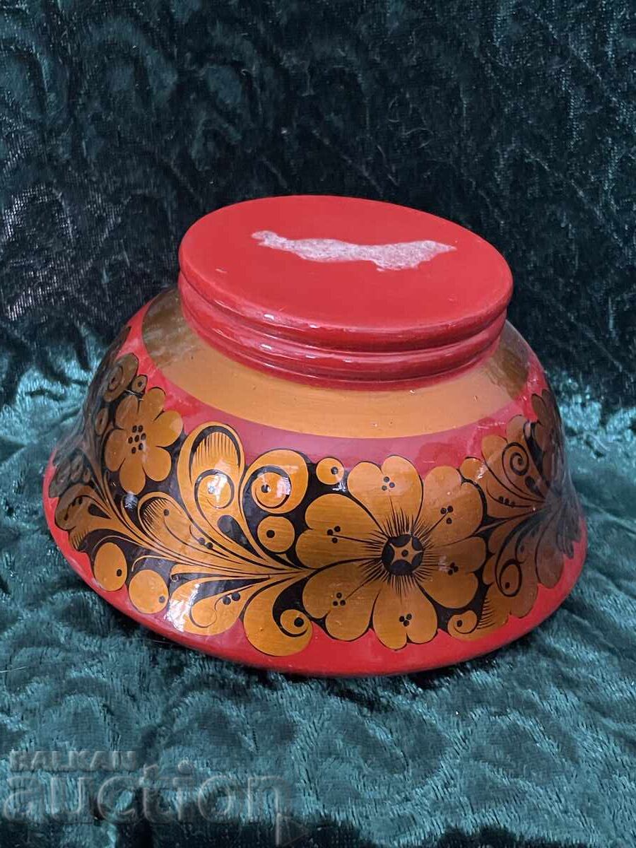 Khokhloma kupa - 12/7 sm cu preț 23.95 BGN | € 12.25