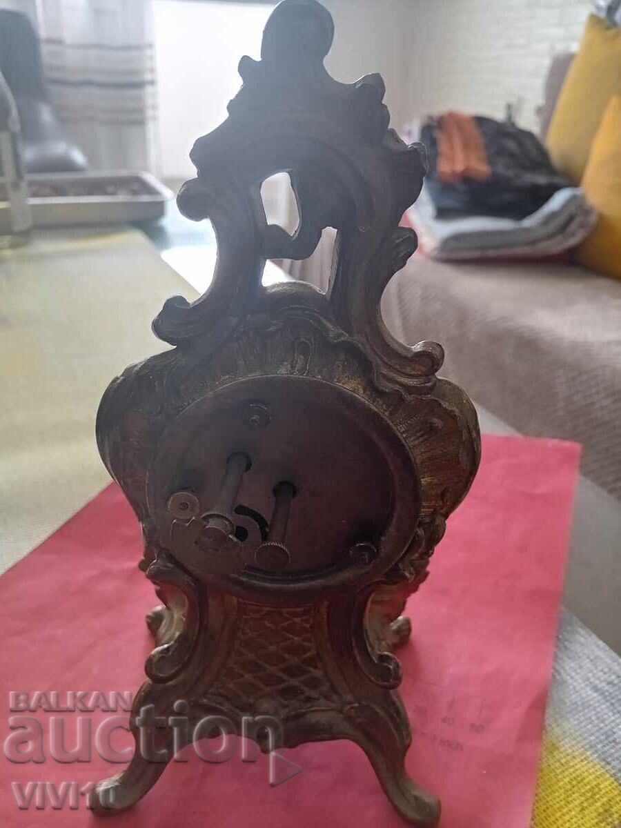 Auction Antique, fireplace clock, France Auction Antique, fireplace clock, France