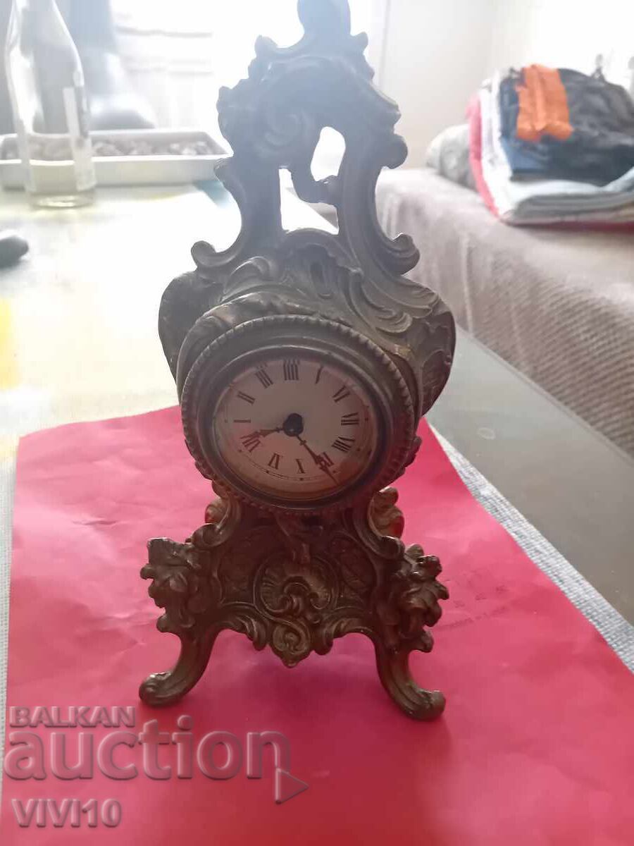 Antique, fireplace clock, France Antique, fireplace clock, France