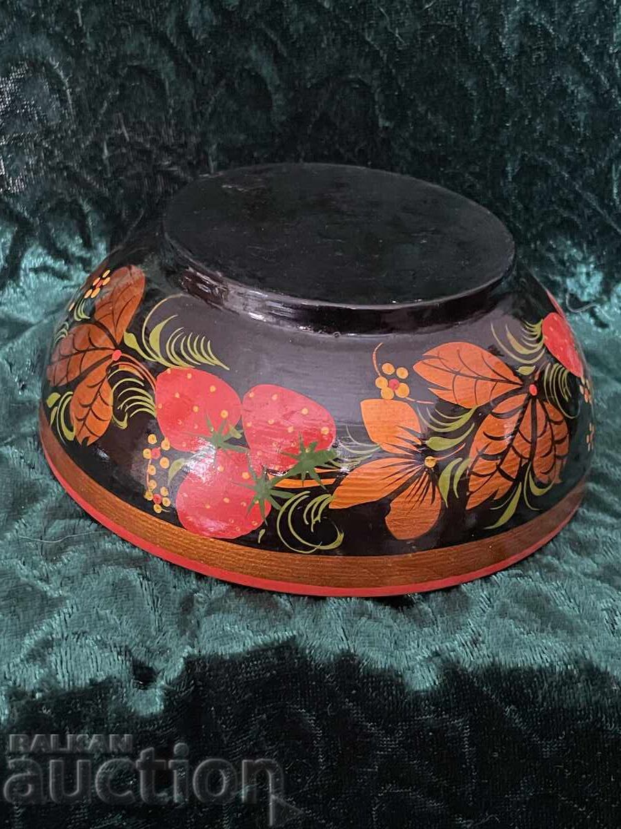 Khokhloma kupa - 13/6 sm cu preț 23.95 BGN | € 12.25