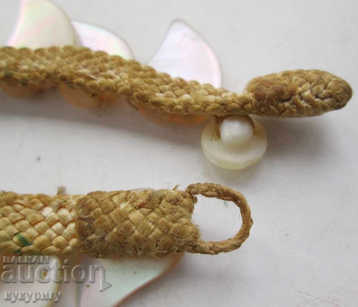 Old Revival Mother-of-Pearl Ornament for Folk Costume Women's Necklace - 5 Old Revival Mother-of-Pearl Ornament for Folk Costume Women's Necklace - 5