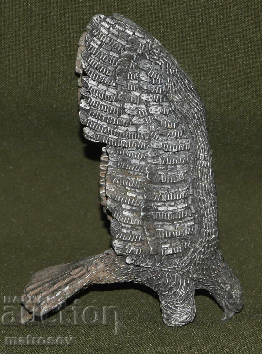 Χειροποίητο μεταλλικό γλυπτό, εφαρμογή αετού με τιμή 120.00 BGN | € 61.36