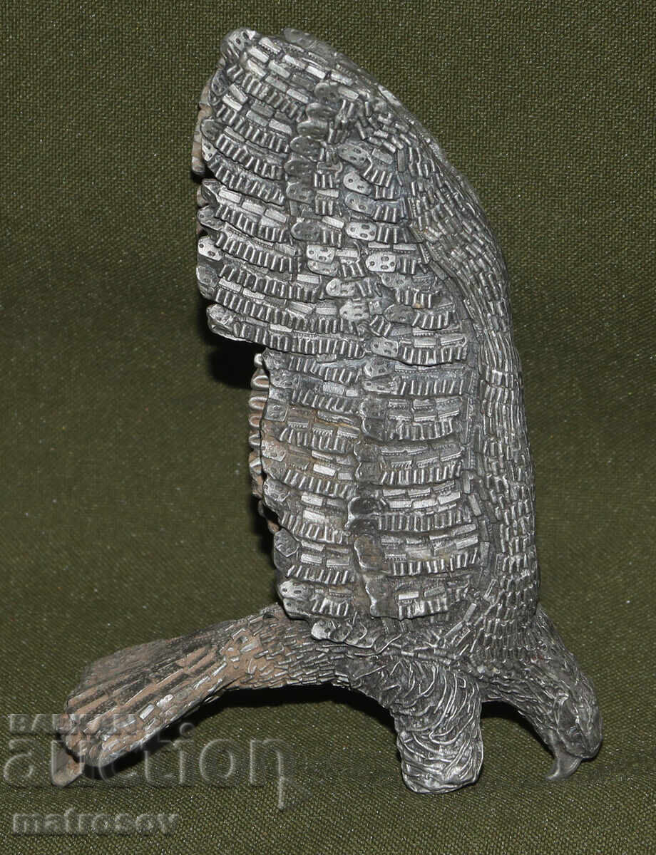 Δημοπρασία Χειροποίητο μεταλλικό γλυπτό, εφαρμογή αετού