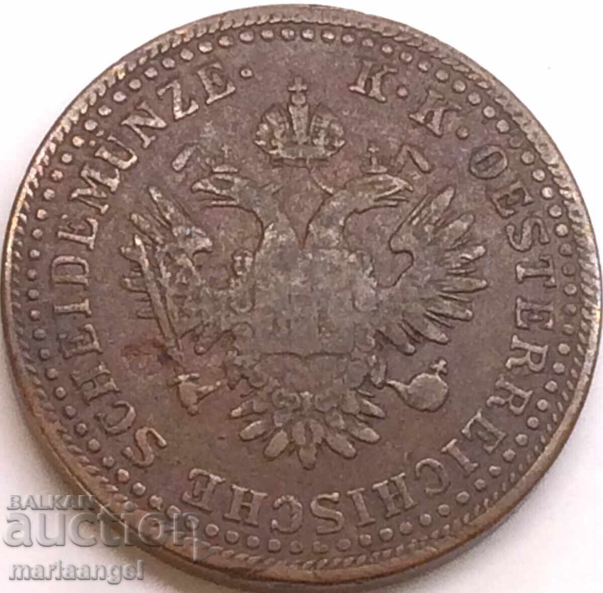 2 кройцера 1851 Австрия В - Кремнитц 11г с цена 21.00 лв. | € 10.74 2 кройцера 1851 Австрия В - Кремнитц 11г с цена 21.00 лв. | € 10.74