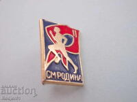 Σηματάκια - αθλητικά - ΣΜ Ροδίνα 2 τμχ