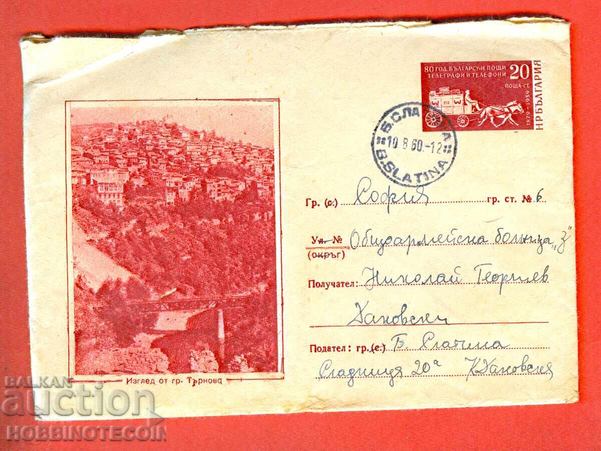 ΤΑΧΥΔΡΟΜΗΜΕΝΟΣ ΦΑΚΕΛΟΣ ΜΠΕΛΑ ΣΛΑΤΙΝΑ - ΘΕΑ από ΤΥΡΝΑΒΟ 20 λεπτά 1960