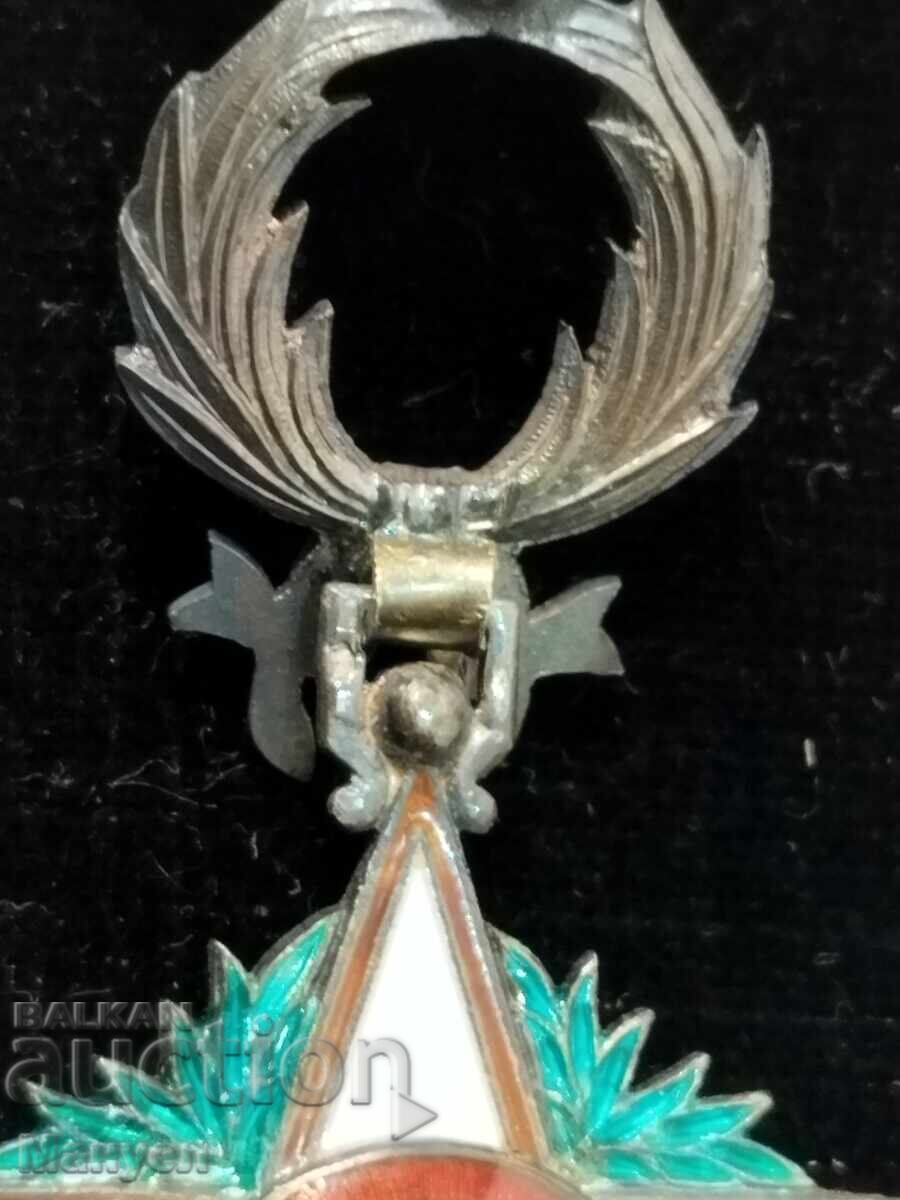 Delivery of Morocco "Order of Alaouites" - Officer Grade, Silver