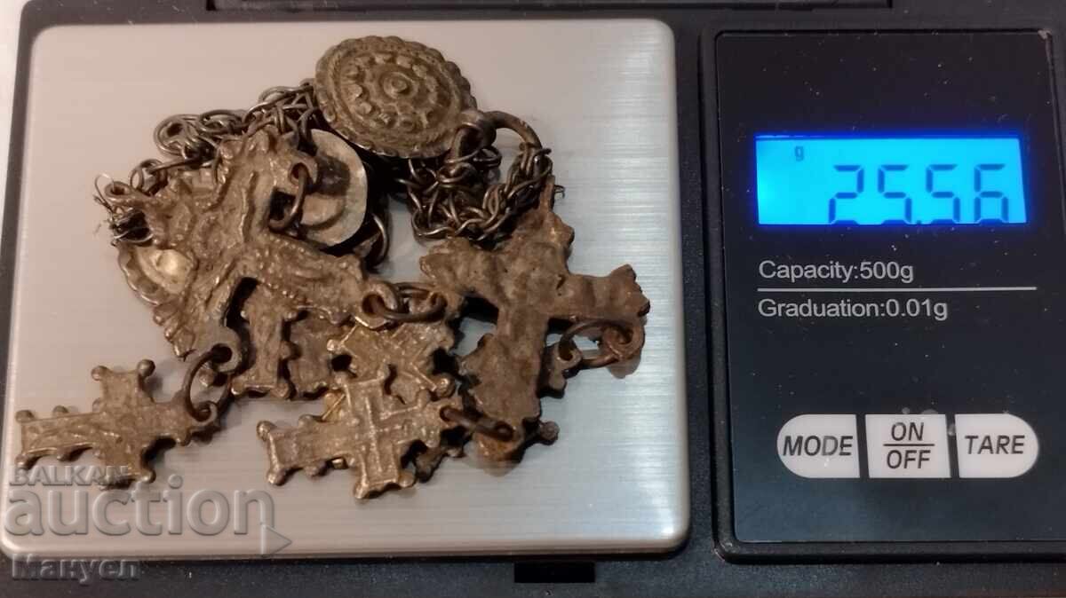 Αναγεννησιακά ασημένια κοσμήματα - ένα δόντι. - 6