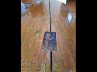 Стара табела,табелка за баня