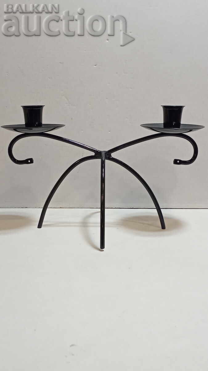 Свещник от метал - Нов - 5 Свещник от метал - Нов - 5