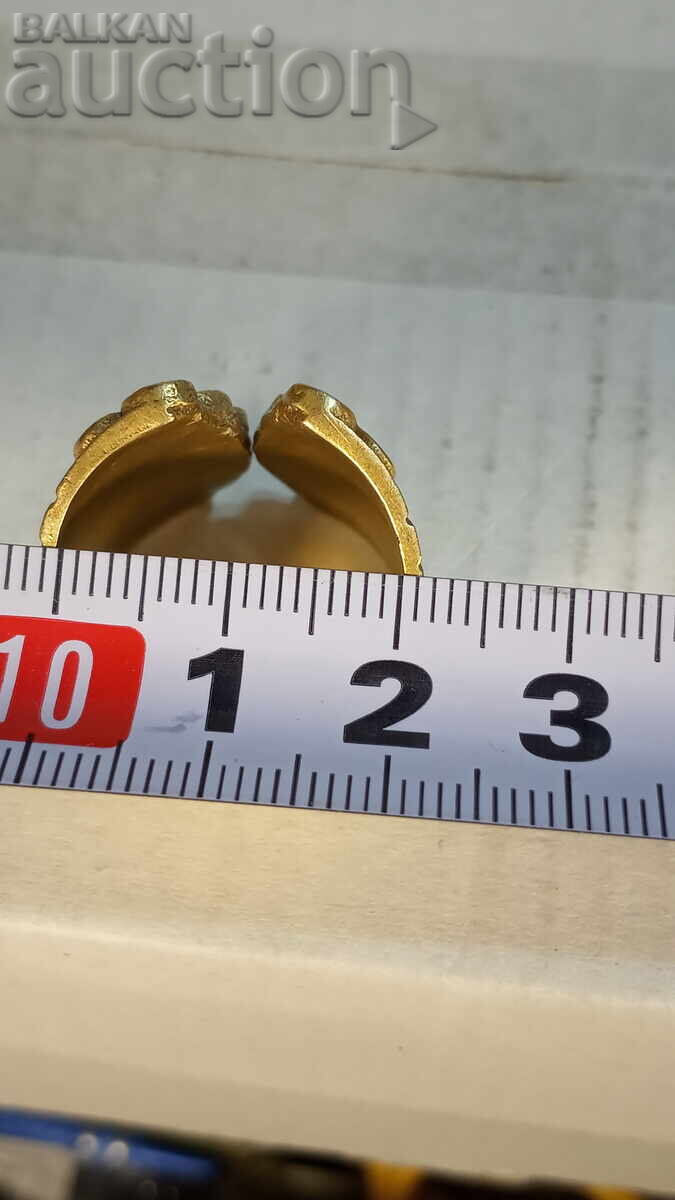 Пръстен от месинг с цена 16.00 лв. | € 8.18 Пръстен от месинг с цена 16.00 лв. | € 8.18