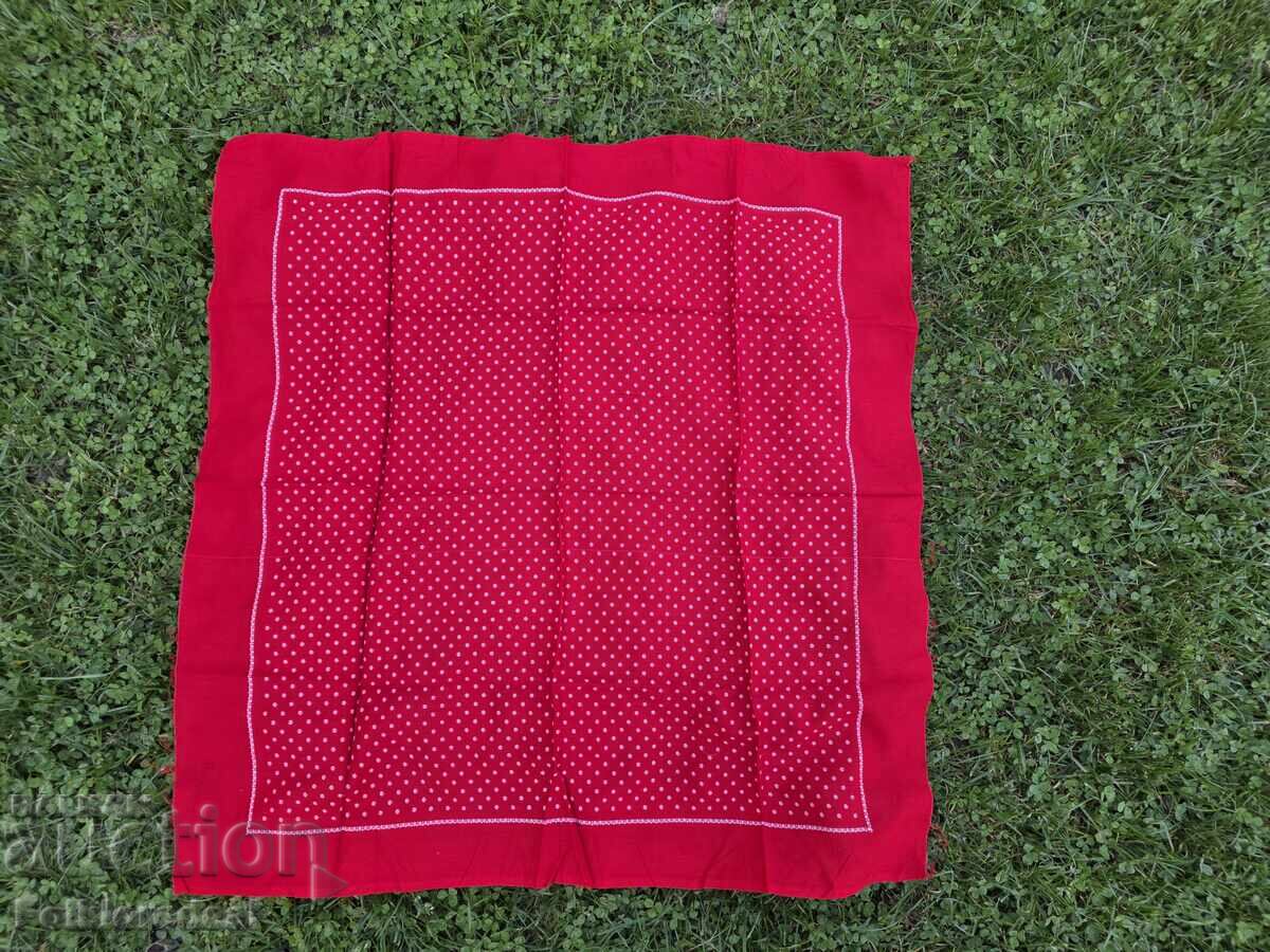 Παλιά αυθεντική μαντήλα για γυναικείες παραδοσιακές φορεσιές - 5