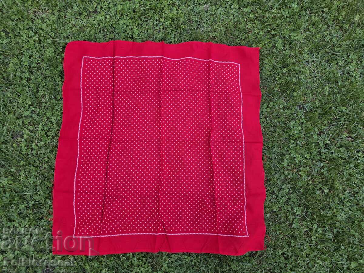 Παλιά αυθεντική μαντήλα για γυναικείες παραδοσιακές φορεσιές - 6