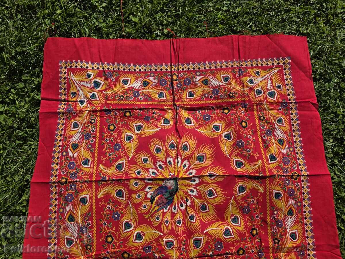 Auction Perunika scarf, with a unique pattern, for folk costumes Auction Perunika scarf, with a unique pattern, for folk costumes