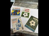 Collectible football programs, magazines, etc. - 4 pieces