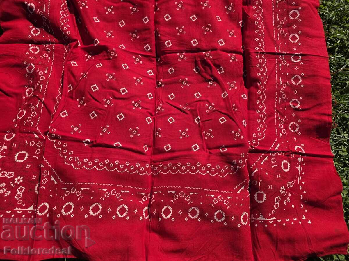 Auction Old authentic headscarf for women's folk costume Auction Old authentic headscarf for women's folk costume