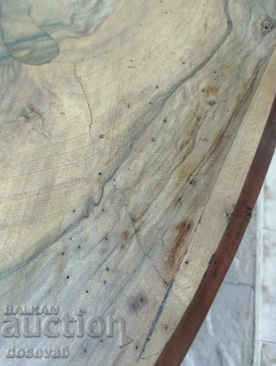 Auction Table with walnut veneer Auction Table with walnut veneer