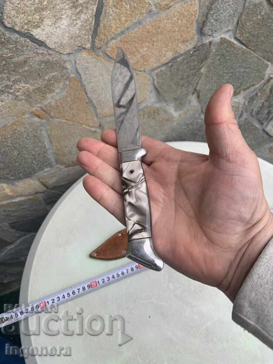 Παράδοση ΜΑΧΑΙΡΙ Β.ΤΥΡΝΟΒΟ ΑΠΟ ΤΟ ΣΟΣΙΑΛΙΣΜΟ ΛΕΠΙ ΘΗΚΗ ΔΕΡΜΑΤΙΝΗ ΜΑΡΚΑΡΙΣΜΕΝΟ