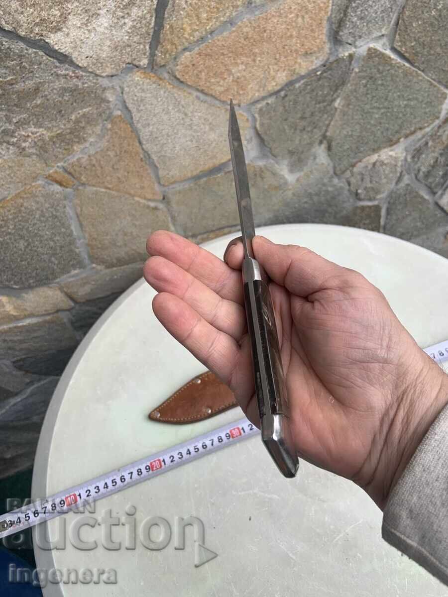 ΜΑΧΑΙΡΙ Β.ΤΥΡΝΟΒΟ ΑΠΟ ΤΟ ΣΟΣΙΑΛΙΣΜΟ ΛΕΠΙ ΘΗΚΗ ΔΕΡΜΑΤΙΝΗ ΜΑΡΚΑΡΙΣΜΕΝΟ - 6