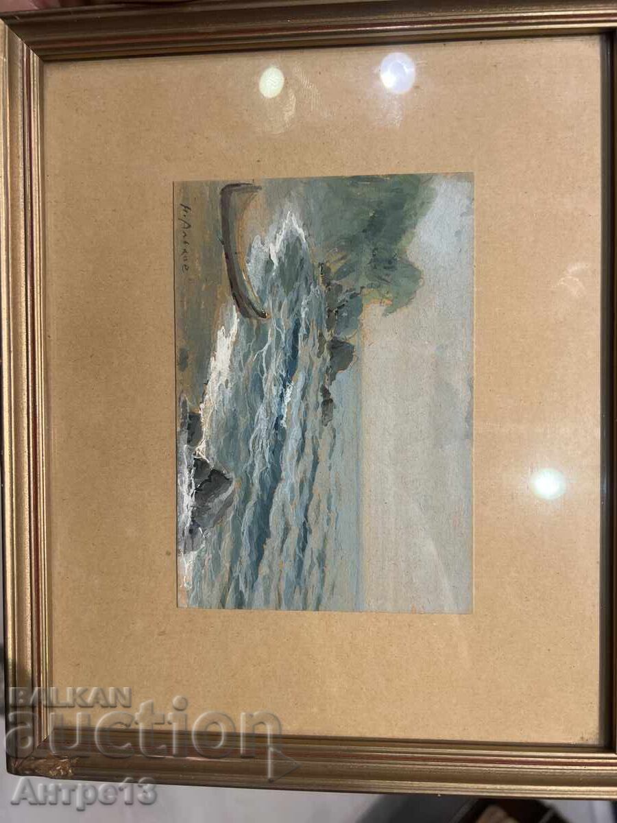 Δημοπρασία Ναπολέων Αλέκοφ Πίνακας Θάλασσα 13/9 Δημοπρασία Ναπολέων Αλέκοφ Πίνακας Θάλασσα 13/9