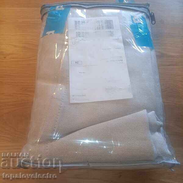 НОВИ! 2 бр Плътни завеси с ленен ефект, топлоизолиращи и шум - 7