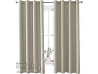 NOI! 2 buc Perdele Groase cu Efect de In, Izolatoare Termic și Fonic