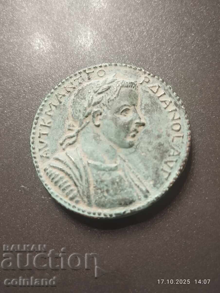 Bronze medallion of Emperor Gordian III - Replica Reproduction - 6