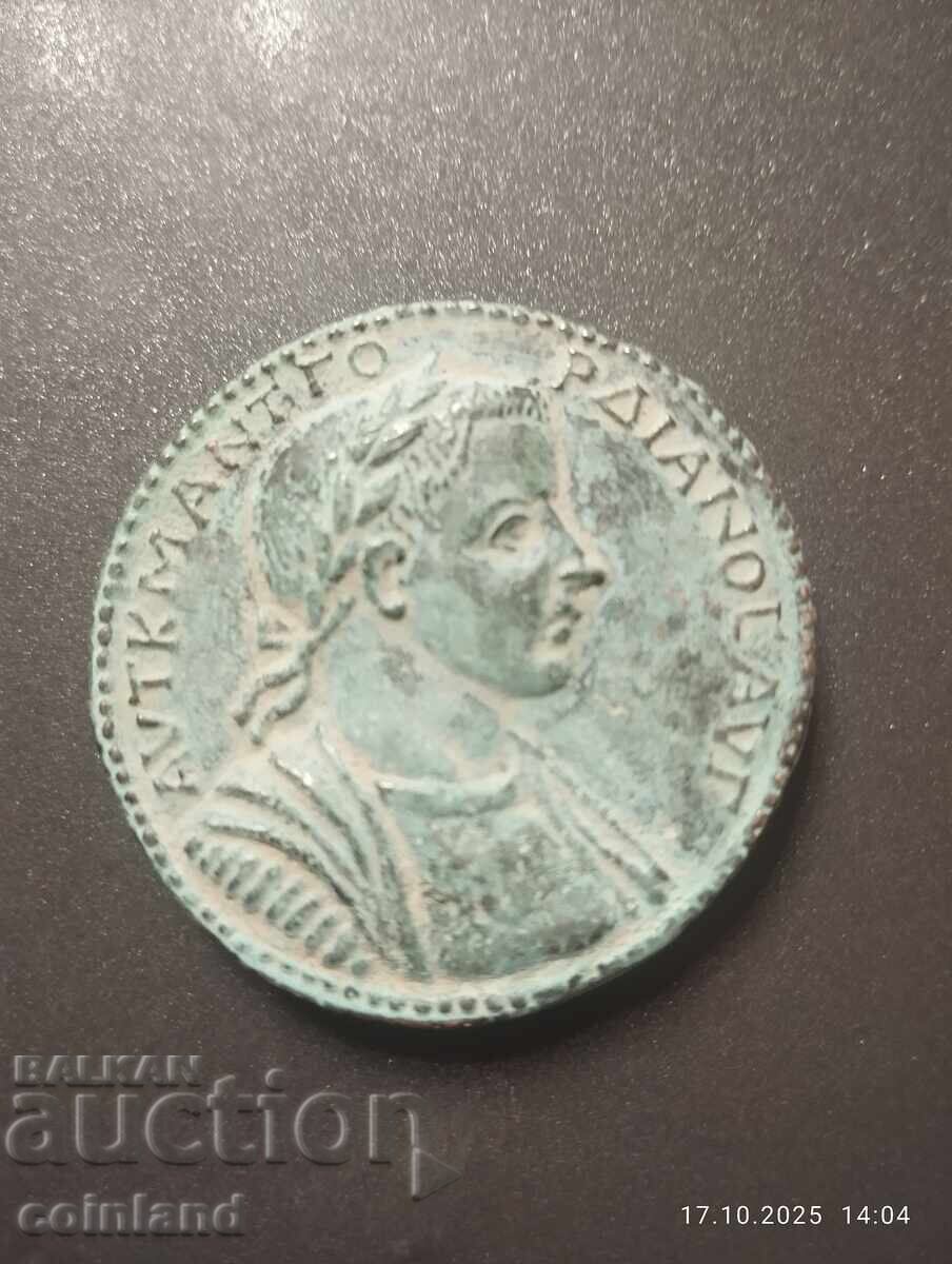 Bronze medallion of Emperor Gordian III - Replica Reproduction