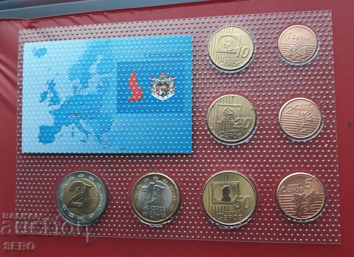 Liechtenstein-SET 2004 de 8 monede euro proof cu preț 9.00 BGN | € 4.60 Liechtenstein-SET 2004 de 8 monede euro proof cu preț 9.00 BGN | € 4.60