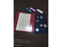 Netherlands Proof Set - UNC + Rolls 1985