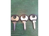 Seturi de chei auto "Moskvich" - 3 buc