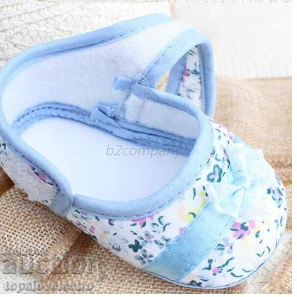 New! Baby shoes for first steps, booties, model 1 - 7