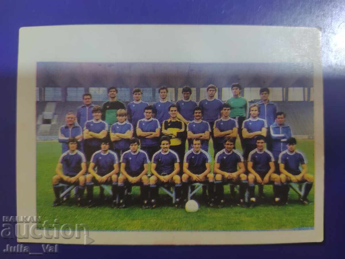 Levski - Spartak - 1984 - Calendar