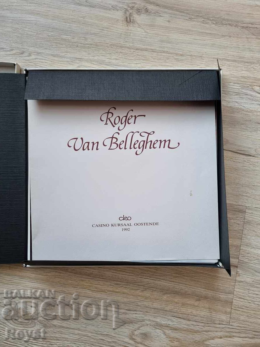 Άλμπουμ με αναπαραγωγές του Βέλγου καλλιτέχνη Roger Van Bellegh με τιμή 10.00 BGN | € 5.11