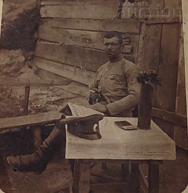 WW1 САНИТАР СПОМЕН ОТ ВОЙНАТА 12.05. 1918 г. СНИМКА WW1 САНИТАР СПОМЕН ОТ ВОЙНАТА 12.05. 1918 г. СНИМКА