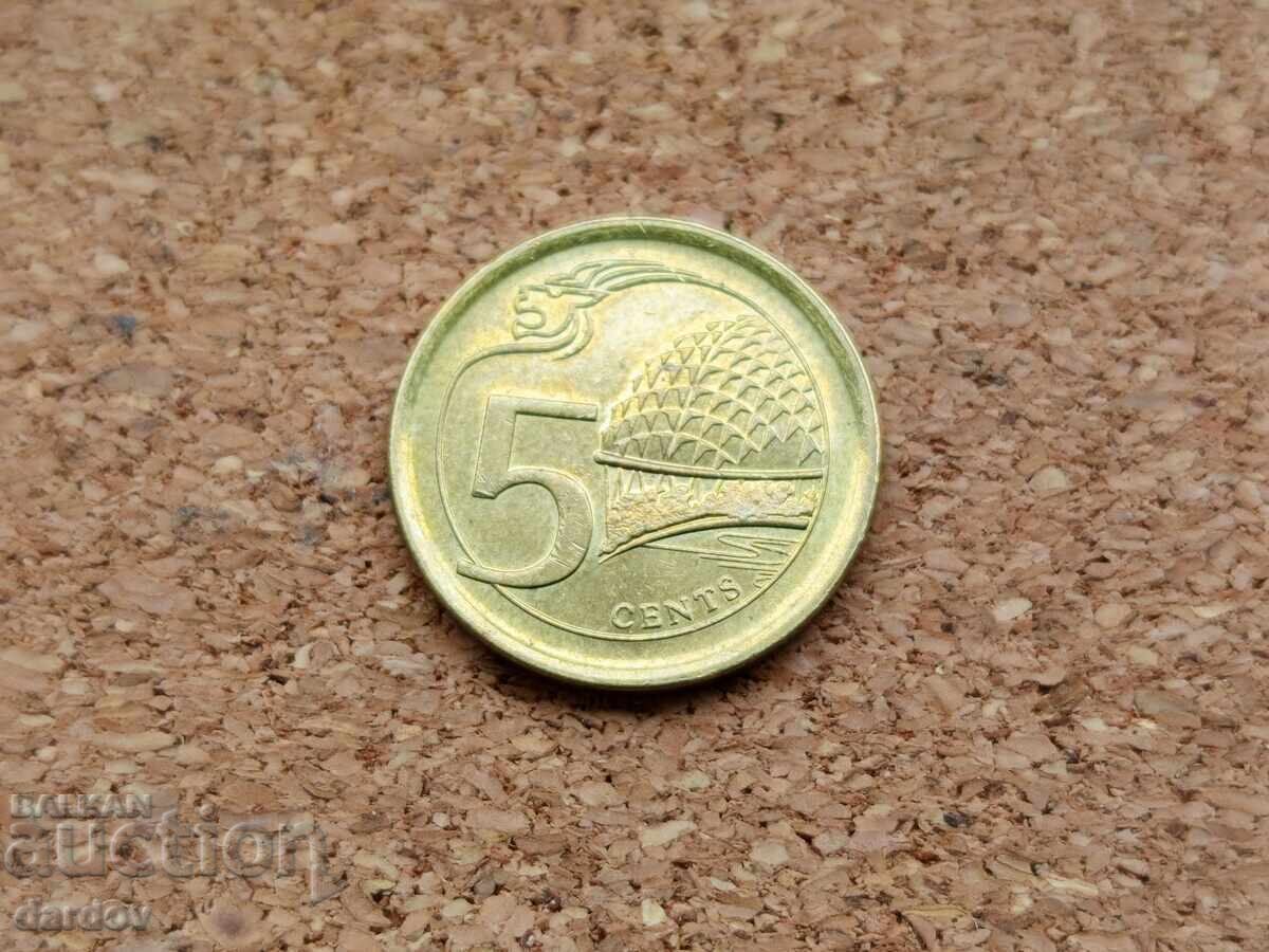 Singapore 5 cenți, 2017
