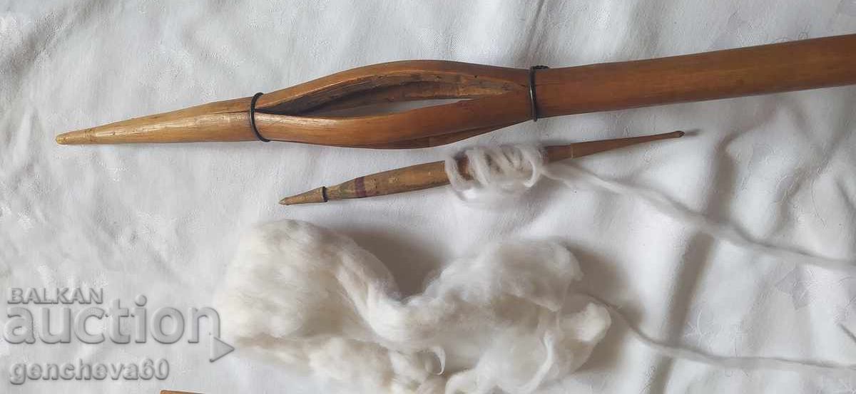 Autentică furcă rară cu fus - 5