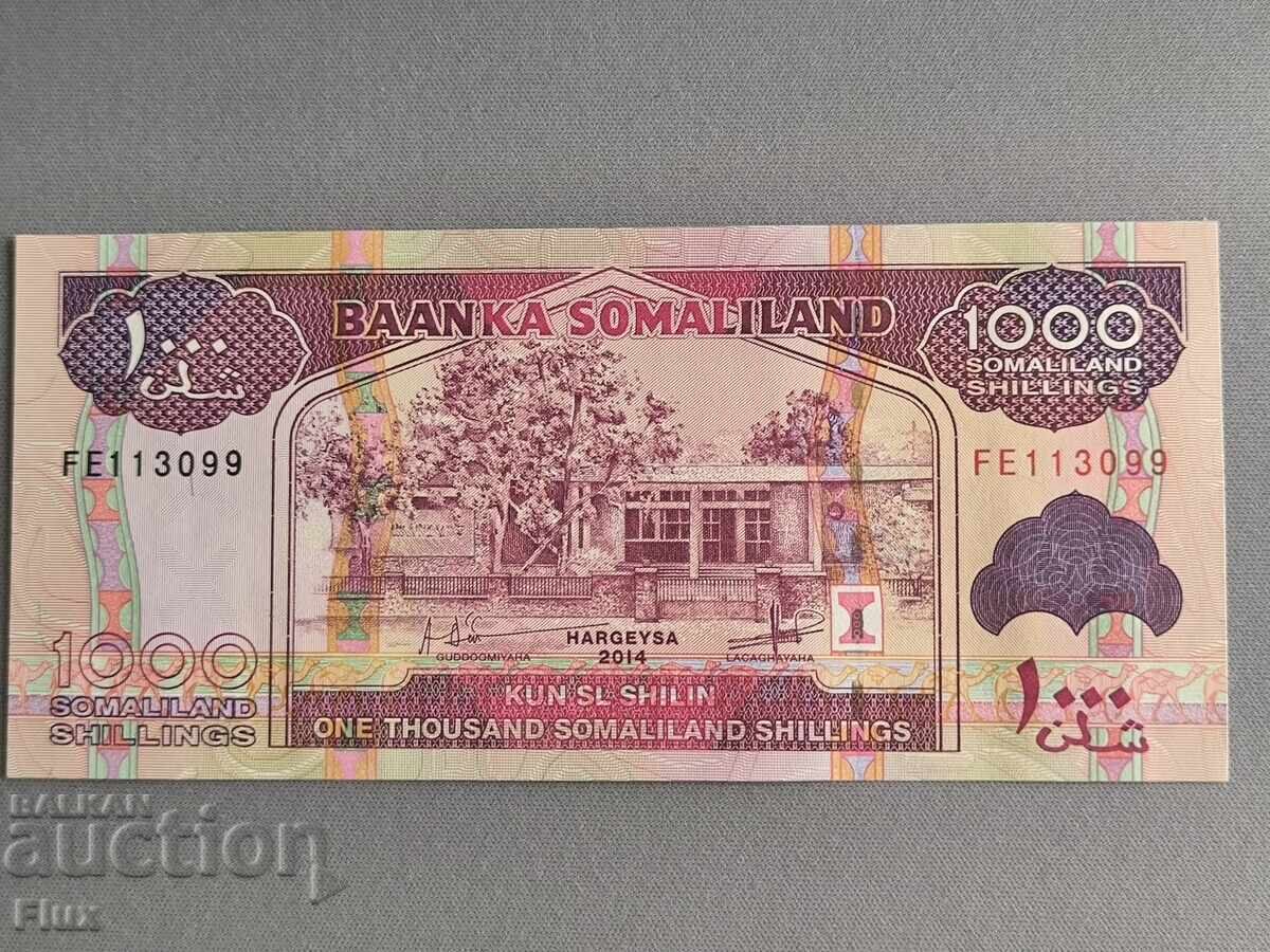 Τραπεζογραμμάτιο - Somaliland - 1000 σελίνια UNC | 2014