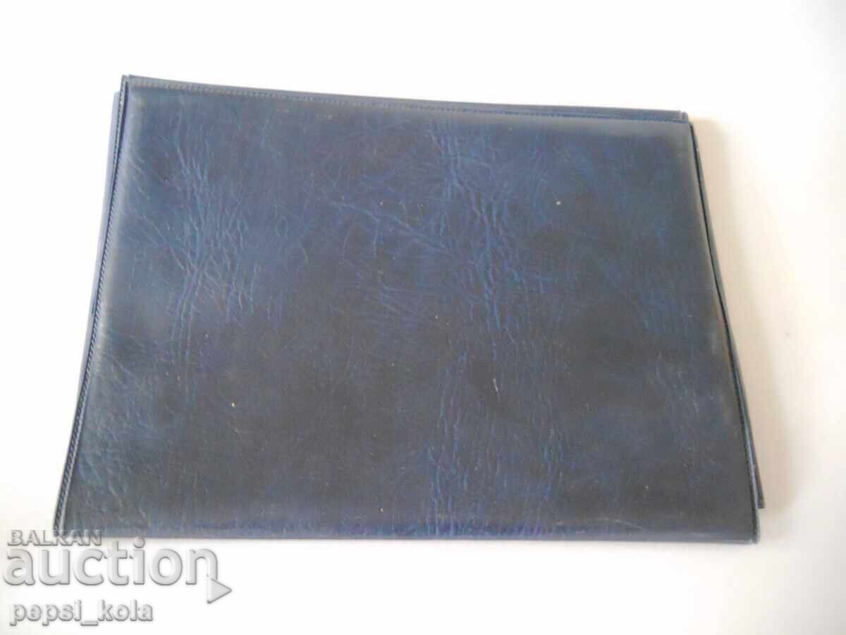Old leather document folder "OCZ Kardzhali" with price € 7.50 | 14.67 BGN Old leather document folder "OCZ Kardzhali" with price € 7.50 | 14.67 BGN