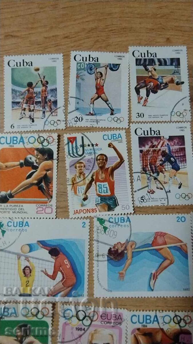 Μάρκες Κούβας με τιμή 1.00 BGN | € 0.51 Μάρκες Κούβας με τιμή 1.00 BGN | € 0.51