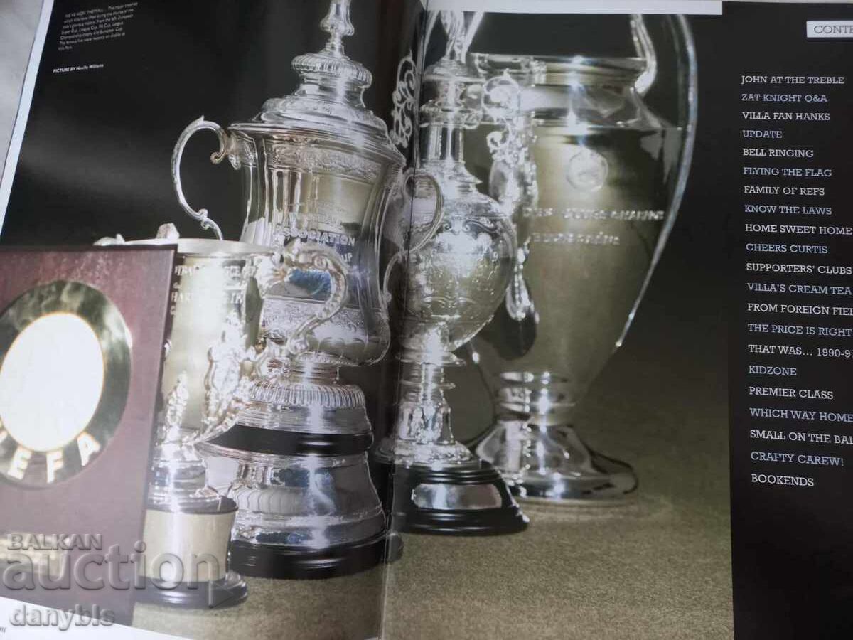 Περιοδικό ποδοσφαίρου - Άστον Βίλα / Aston Villa με τιμή 6.00 BGN | € 3.07