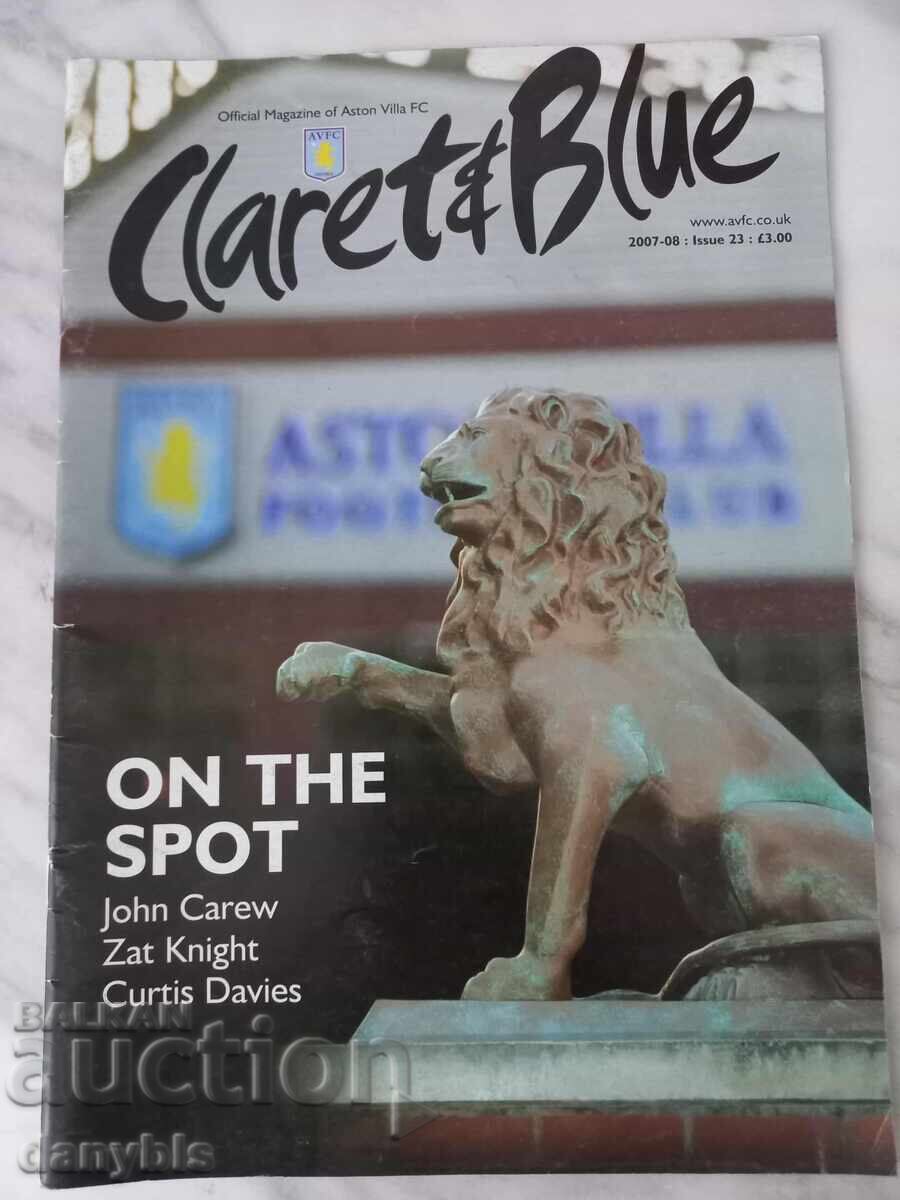 Περιοδικό ποδοσφαίρου - Άστον Βίλα / Aston Villa